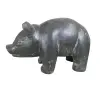 Product image 7 of the product “Sitting pig, 28 cm Length | Cast stone, handcrafted & coloured ”
